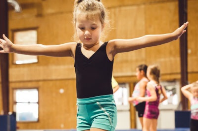 Lil Gymnasts class